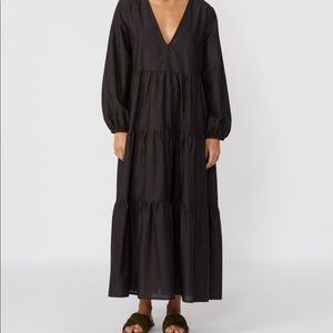 NWT Matteau sz4 Poplin Tier Dress